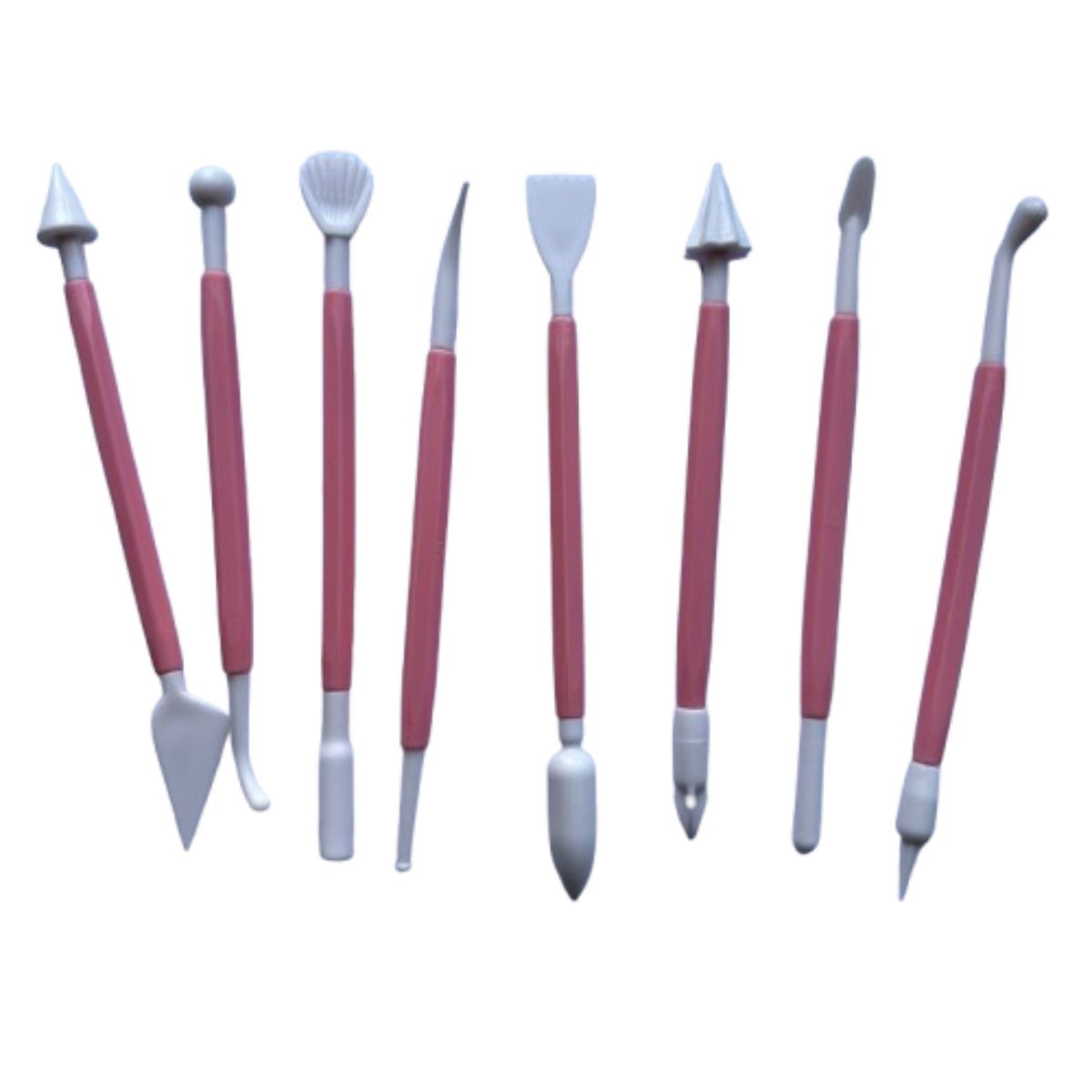 GENERICO - Set 8 Estecas Dobles Para Moldear Fondant