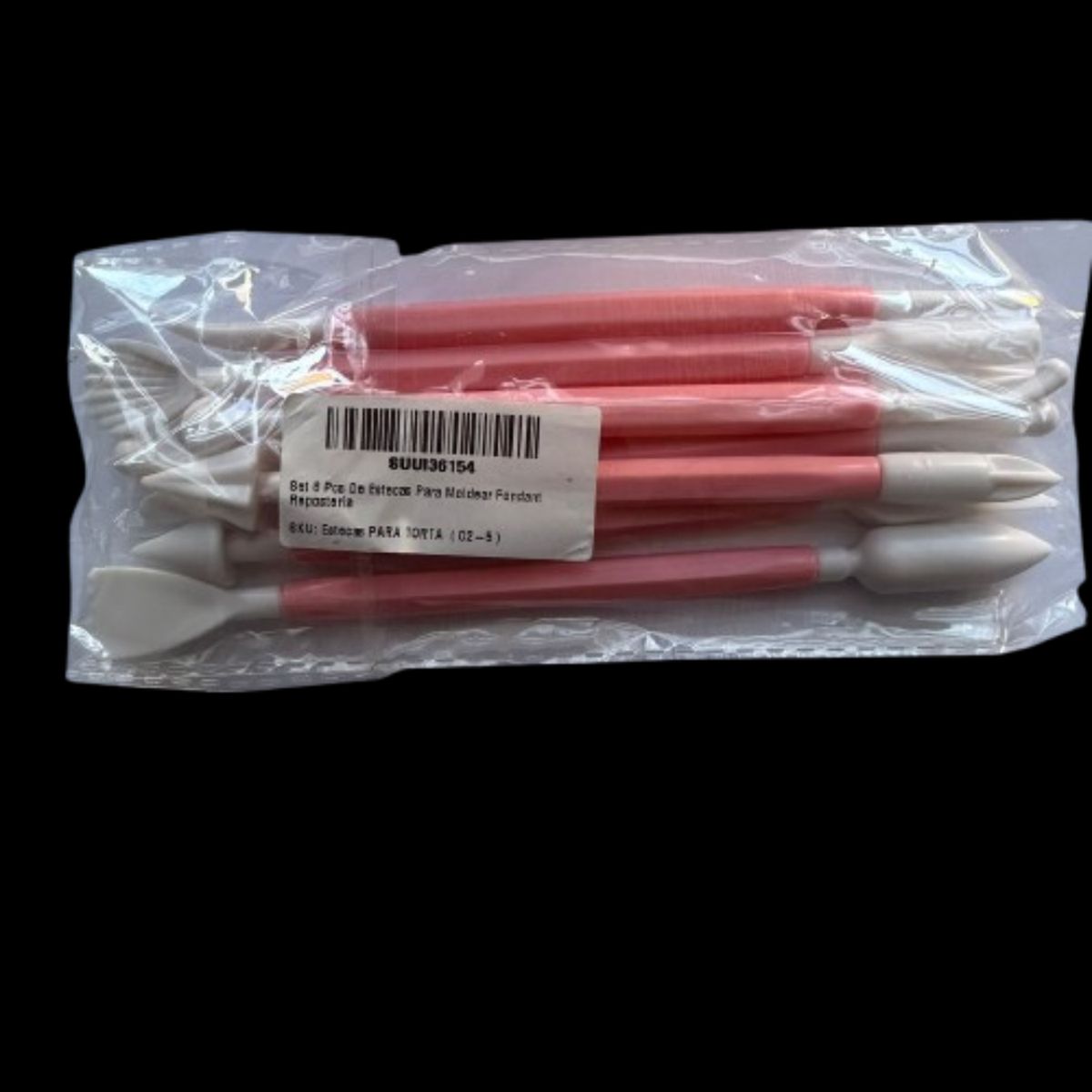 GENERICO - Set 8 Estecas Dobles Para Moldear Fondant