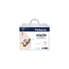 GENERICO - Pañales Premium M 30 Pcs Aiwibi