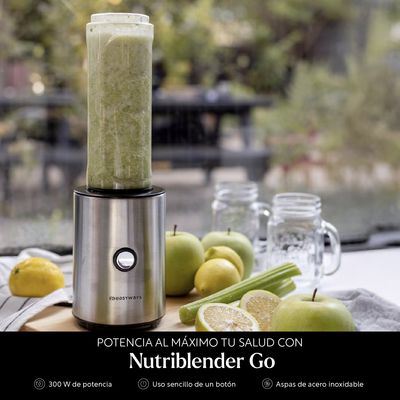 Imagen 2 del producto Licuadora Personal NutriBlender Go dos vasos 600 ml