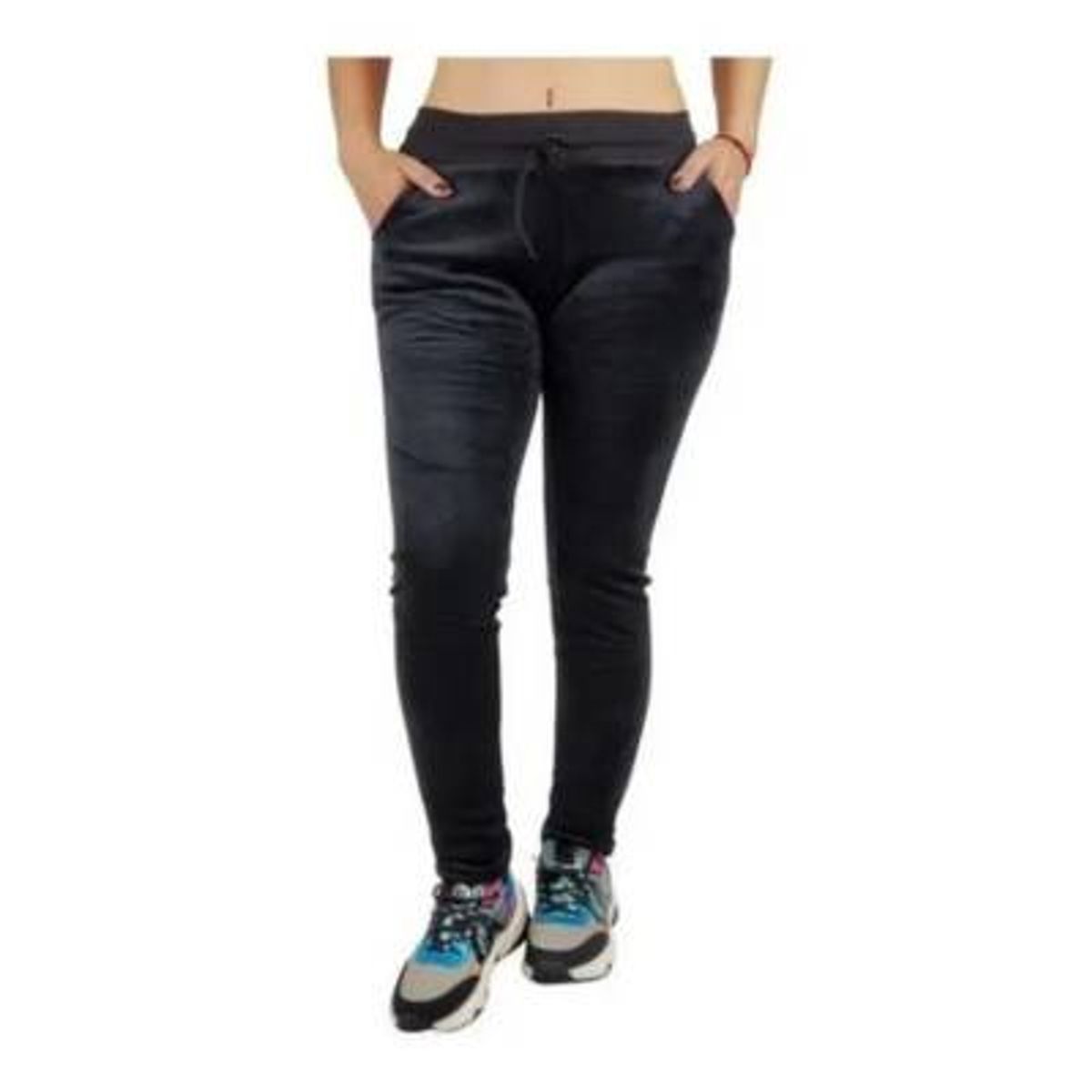 LOOK SHOP - PANTALON BUZO MUJER. JOGGER INVIERNO FORRO POLAR 465