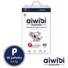 GENERICO - Pañales Dulce Noche P 60 Pcs Aiwibi