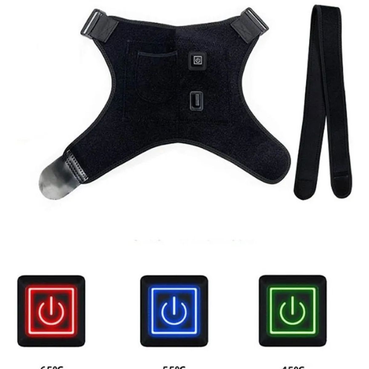 MOVI - Hombrera con calor Térmica Eléctrico Usb