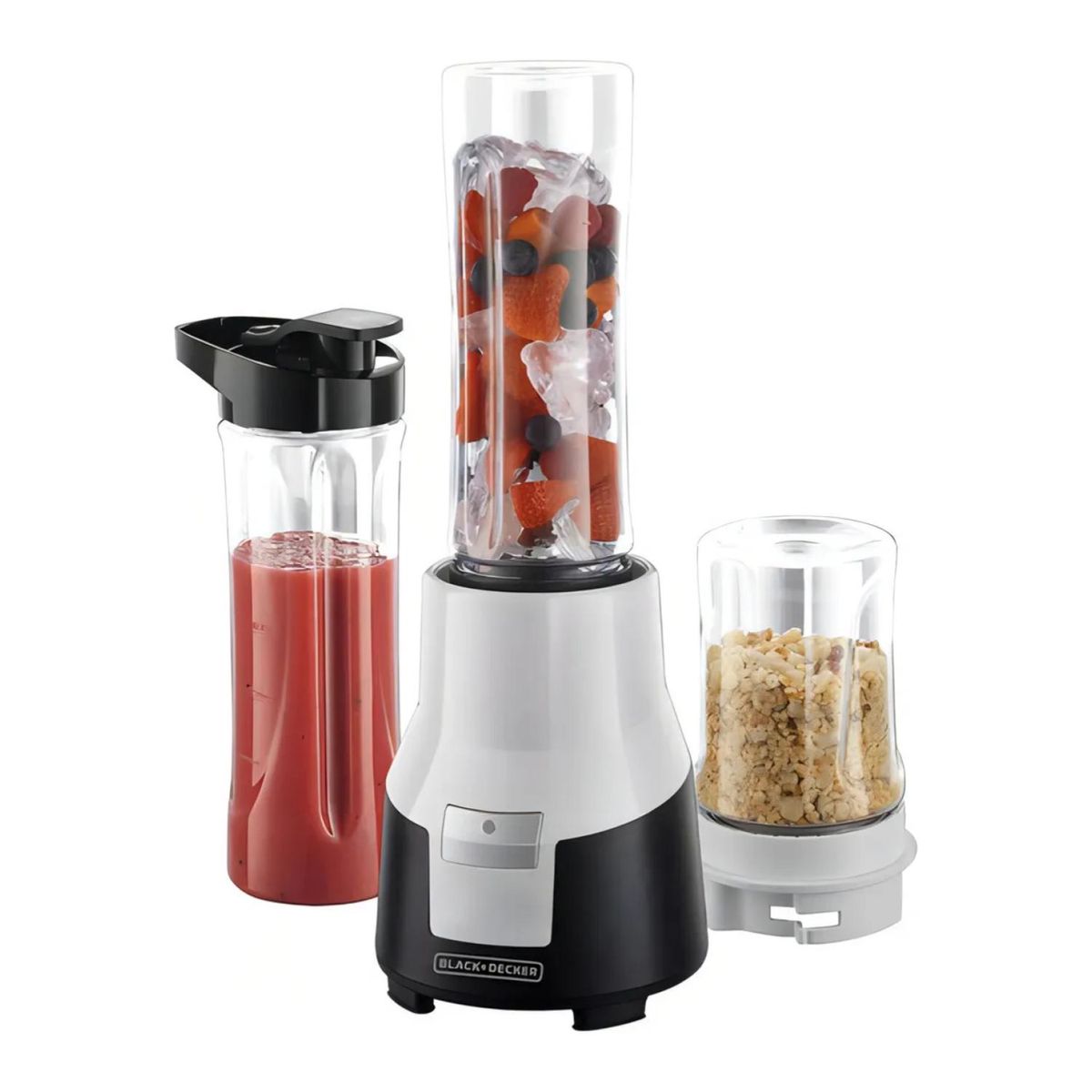 BLACK+DECKER - Licuadora Personal 275W 600ml Blanco Pb22340