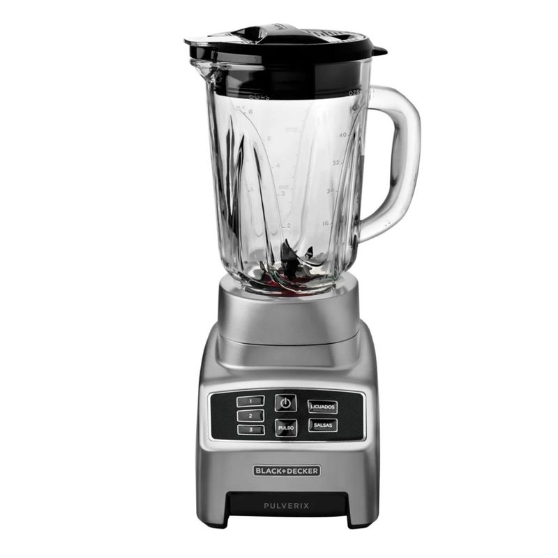 BLACK+DECKER - Licuadora Electrica 700W Jarra Vidrio BL1840MS