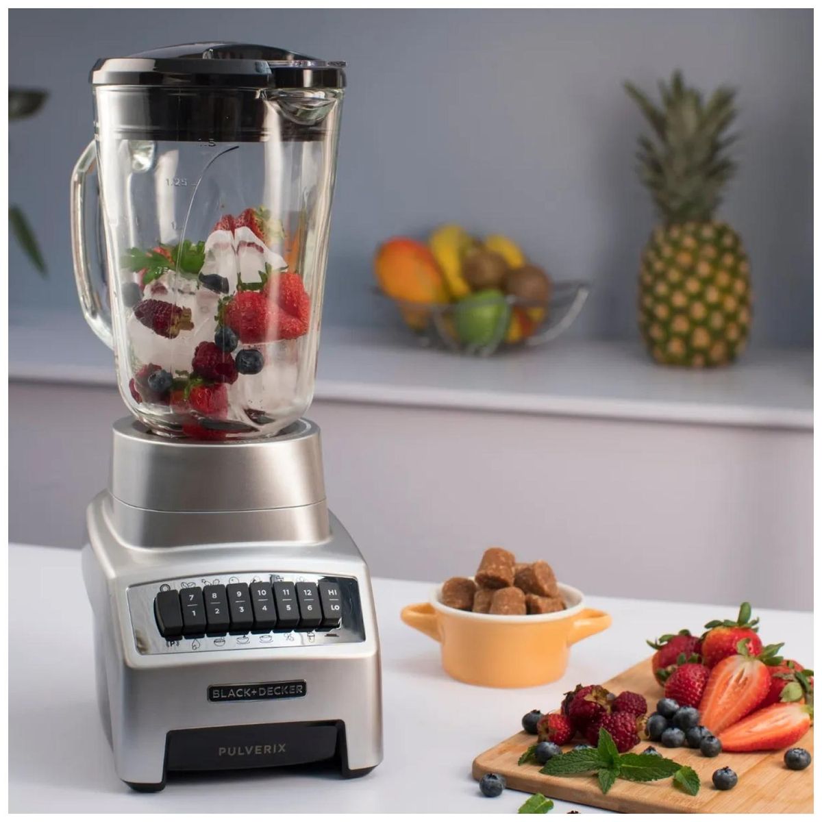 BLACK+DECKER - Licuadora Electrica 700W Jarra Vidrio Bl1140ms