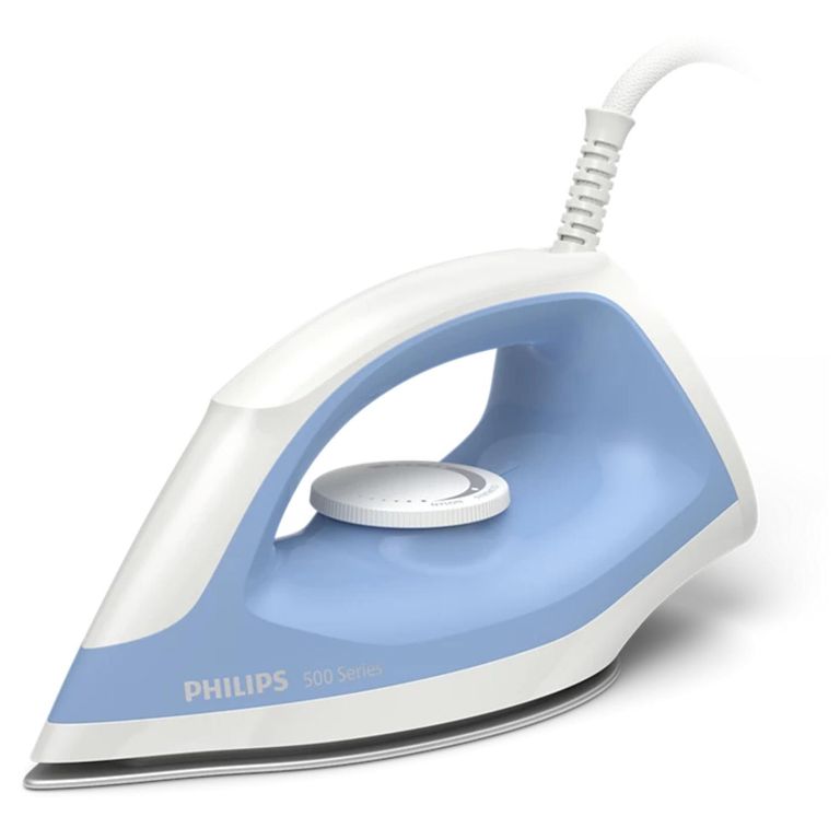 PHILIPS Plancha De Ropa 1200W Celeste Dry Iron DST0520
