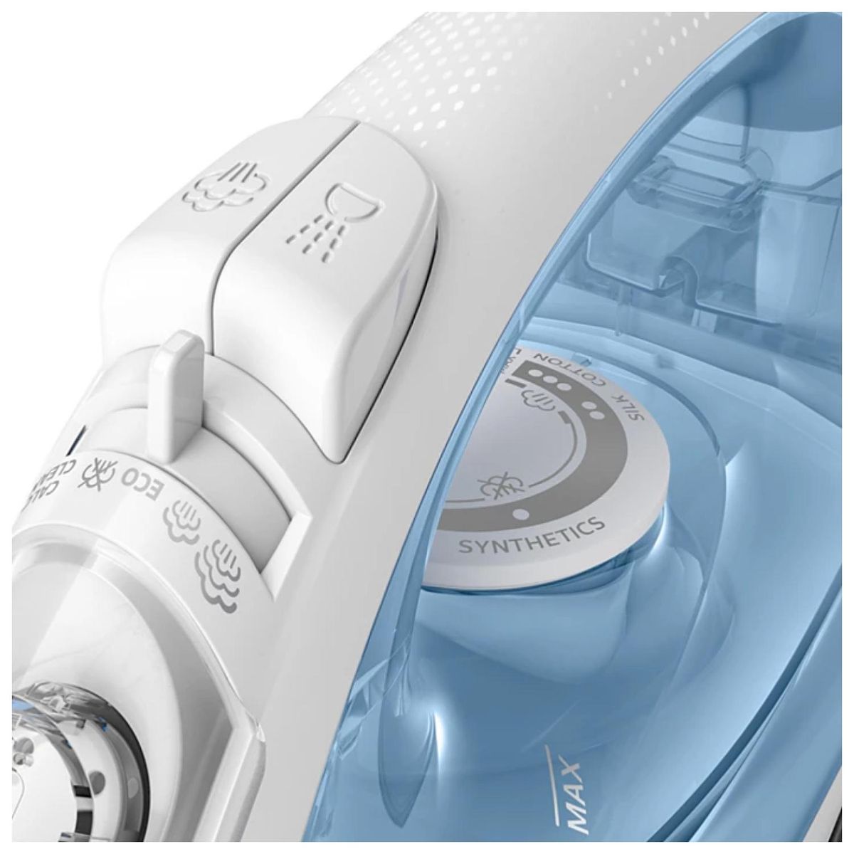PHILIPS - Plancha A Vapor 2000W 220ml Celeste GC1740