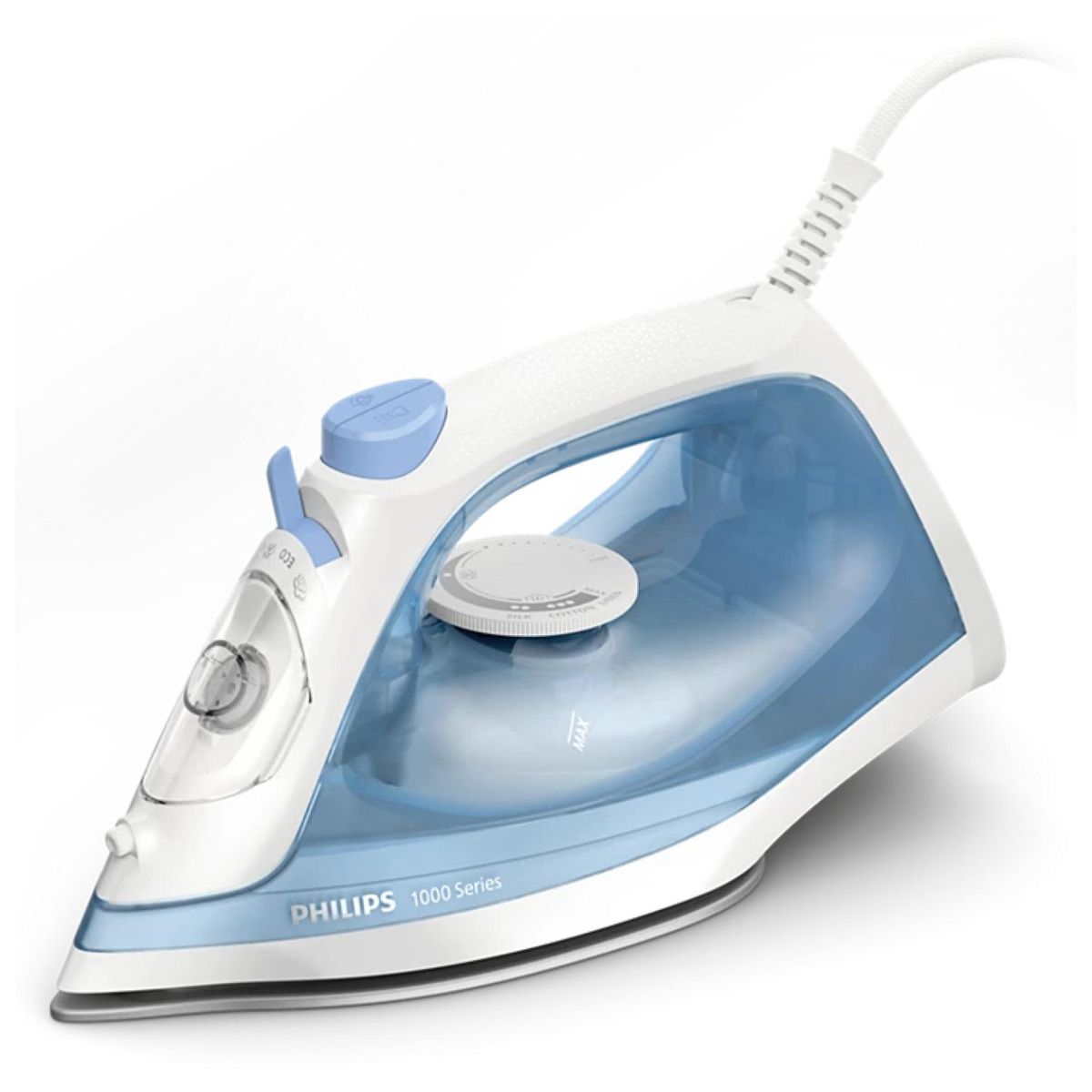 PHILIPS - Plancha A Vapor 1600W 250ml Celeste DST105020