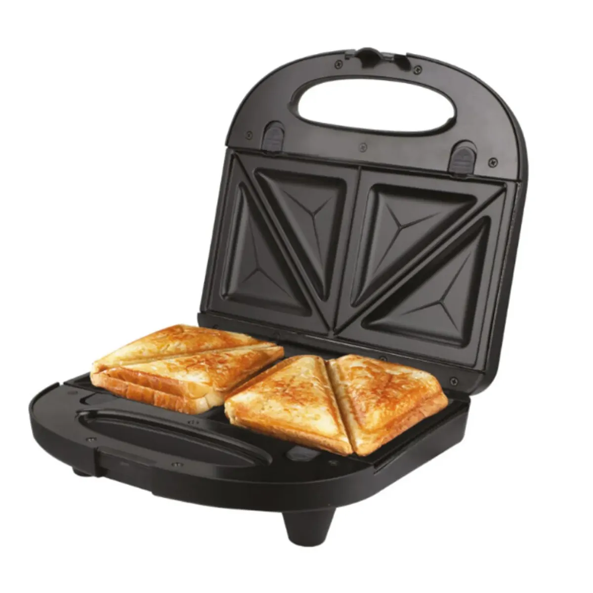 AIWA - Sandwichera Electrica 700W 2 Panes Negro AW-SD5000