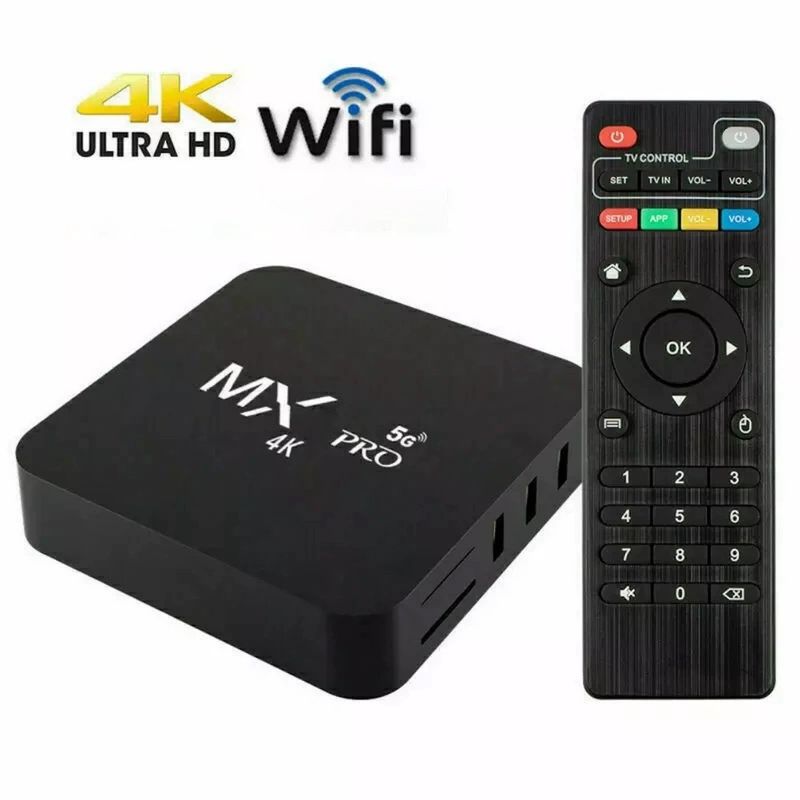 MUNDO MAGIA - Tv Box Smart Tv 4k Color Negro Resolución Ultra Hd