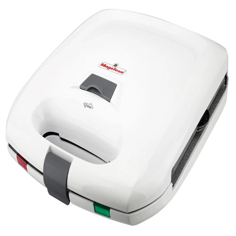 MAGEFESA Waflera Electrica 1200W 4 Waffles Blanco MGF8212