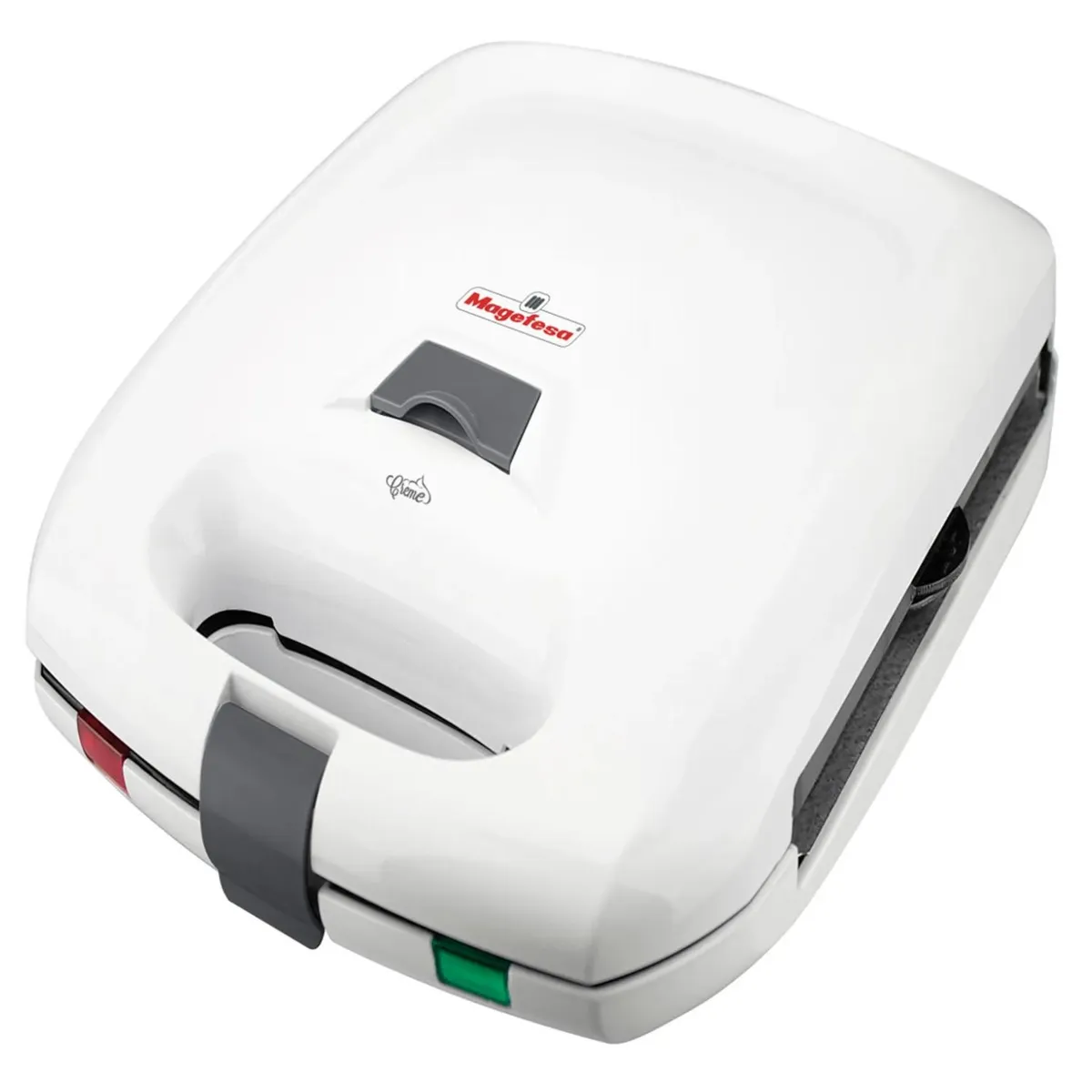 MAGEFESA - Waflera Electrica 1200W 4 Waffles Blanco MGF8212