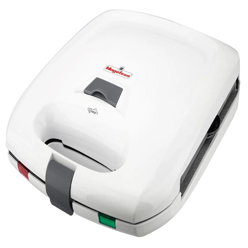 MAGEFESA - Waflera Electrica 1200W 4 Waffles Blanco MGF8212