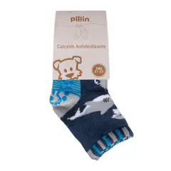 PILLIN - Calcetines Bebe Azul (PAB119-25AZU )
