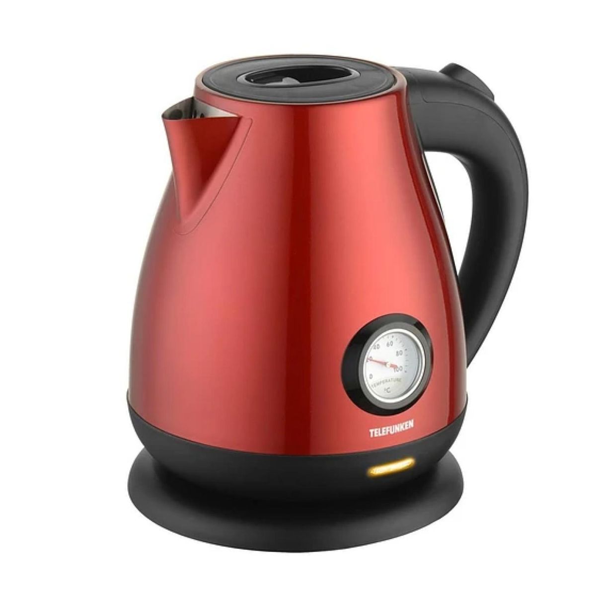 TELEFUNKEN - Hervidor Electrico 1700ml 2200W Rojo TFPE900