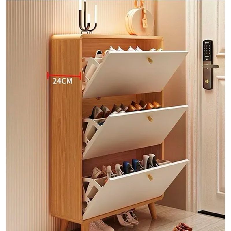 IDEEHOUSE - Zapatero Nordico 4 Niveles, 120cm X 80cm X 24cm