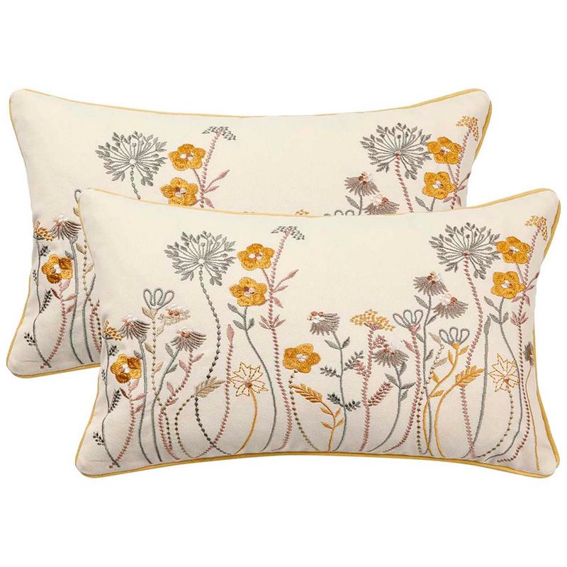 GENERICO - Pack de 02 Fundas De Cojin Decorativa Diseño Boho 30x50 cm md11