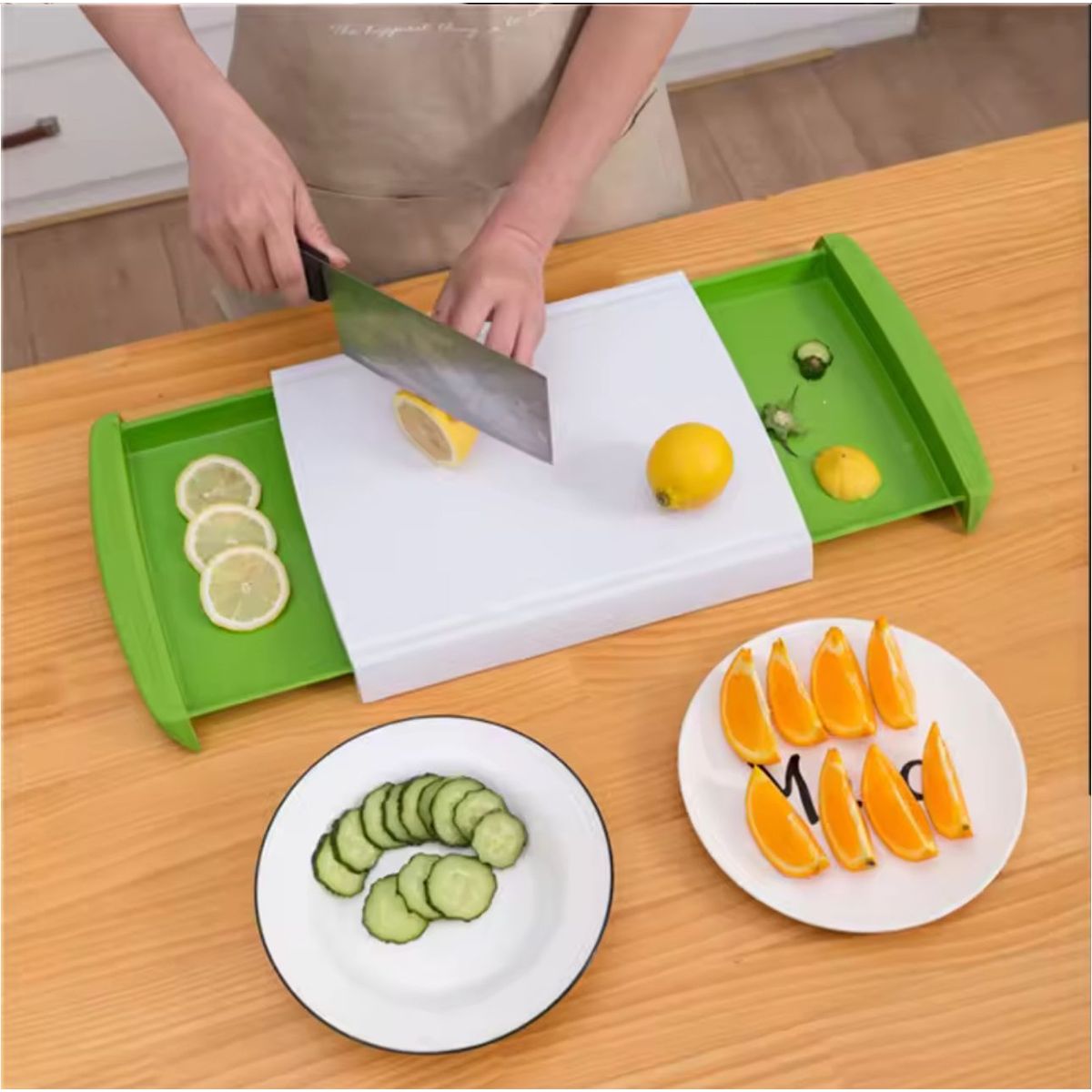 GENERICO - Tabla De Picar Extensible Multifuncional