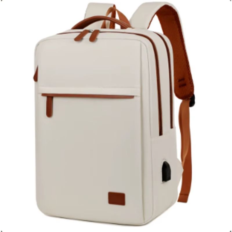 GENERICO - Mochila Laptop Mujer USB Viajes
