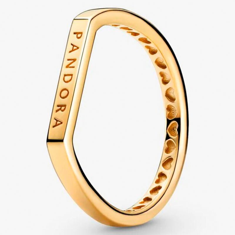 PANDORA - Anillo Para Combinar Barra Con Logotipo Mujer Pandora