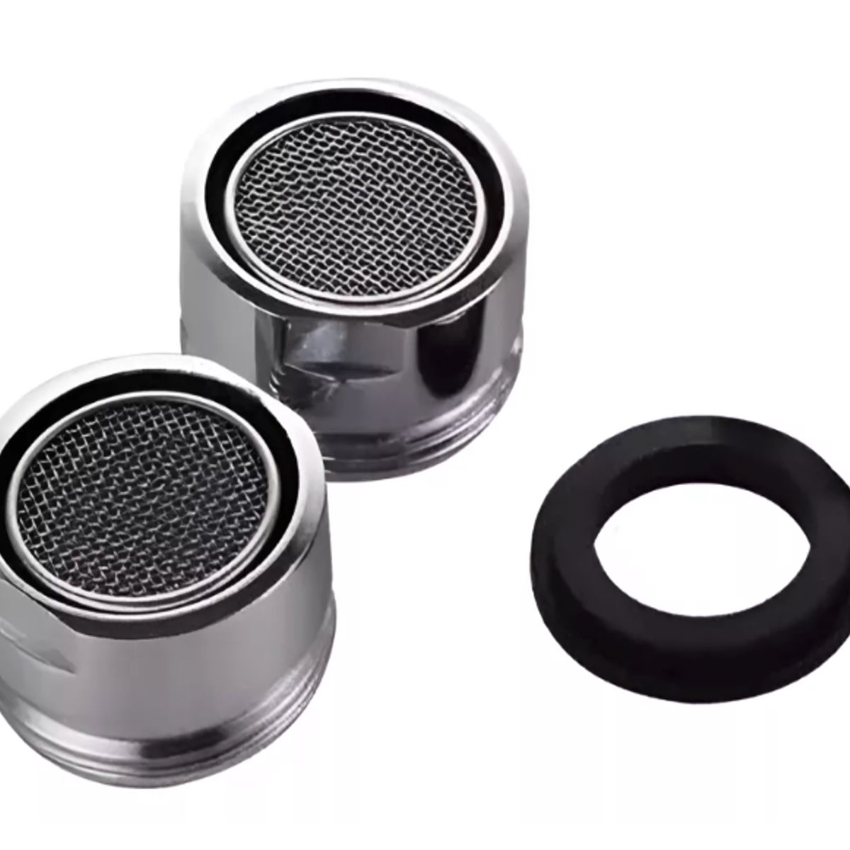 GENERICO - X2 Boquillas Con Goma Para Llaves Grifos Cocina Baño Filtro