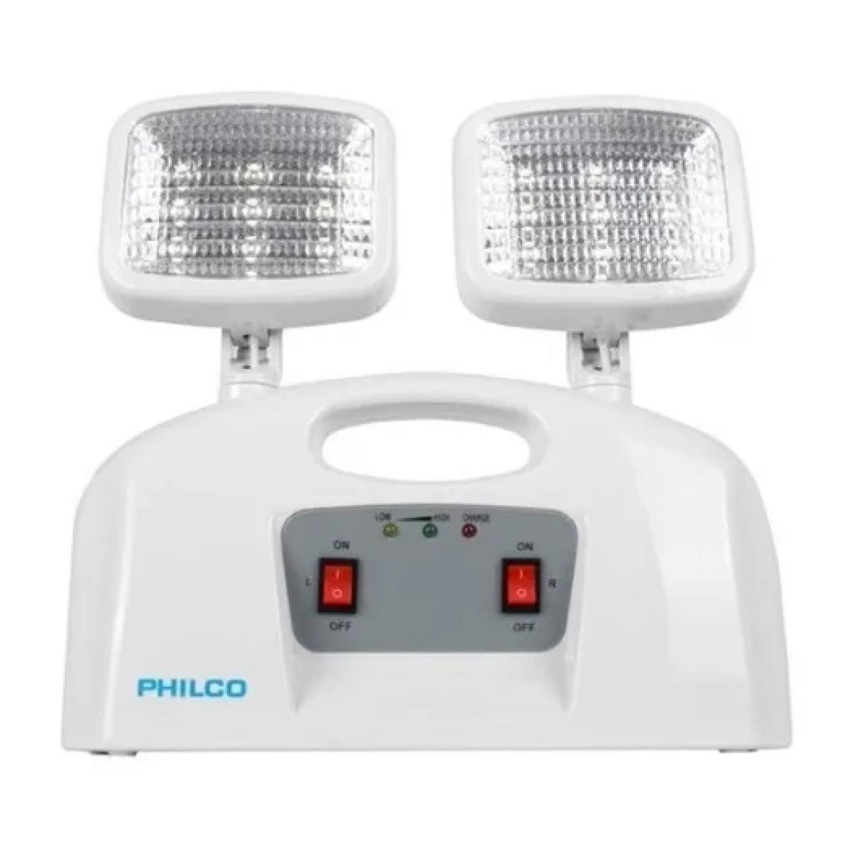 PHILCO - Lampara De Emergencia 2 Focos 18LED Blanco AT58