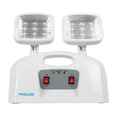 PHILCO - Lampara De Emergencia 2 Focos 18LED Blanco AT58