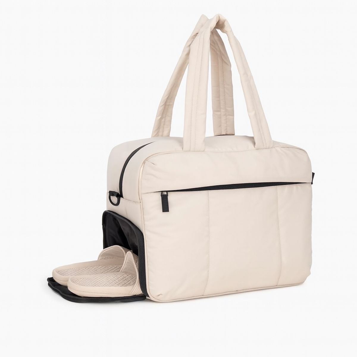 ITERLEVE - Bolso Deportivo de Viaje y Gym Mujer Lona con espacio para Zapatos