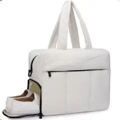 ITERLEVE - Bolso de Lona Acolchado con Compartimento para Zapatos
