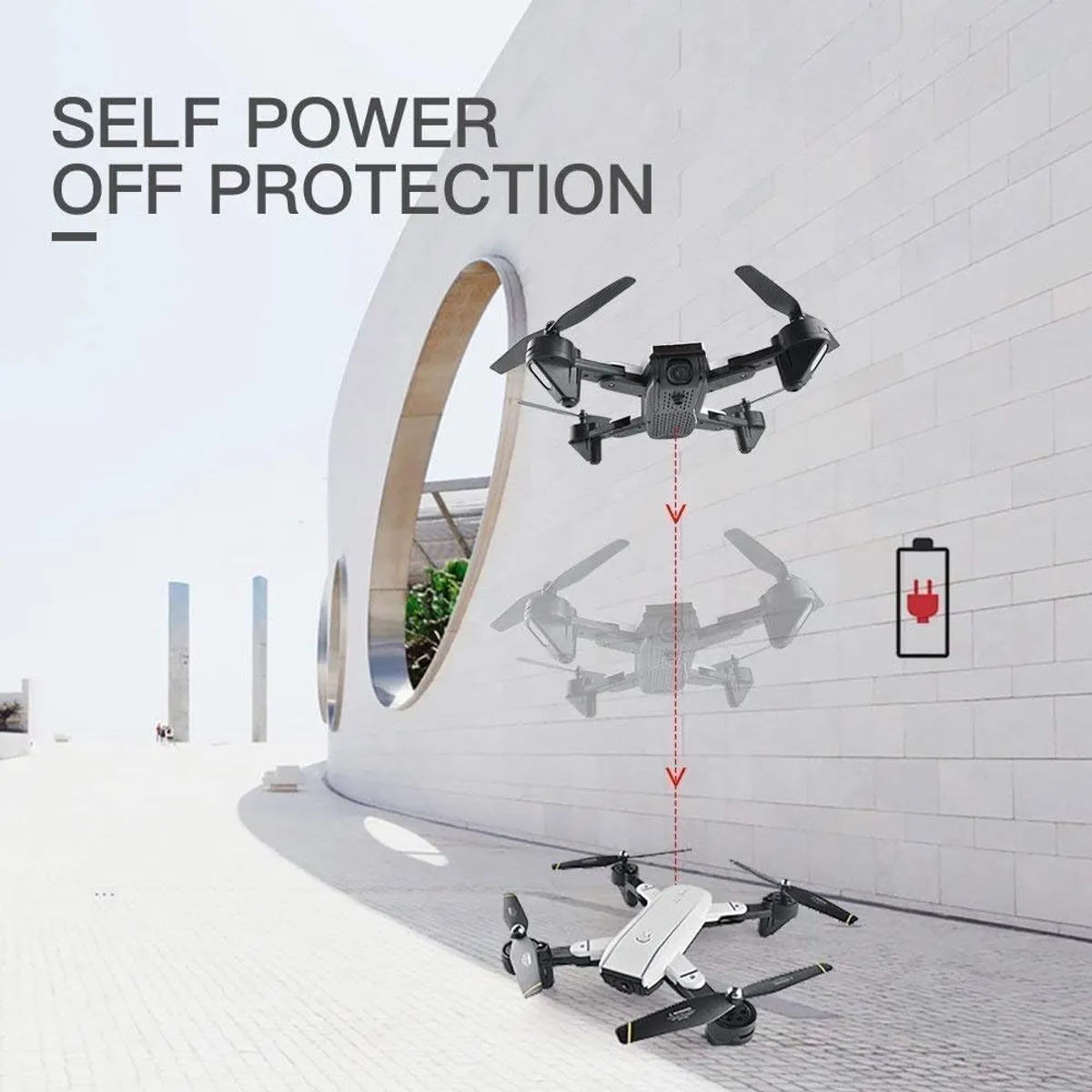 TURBO - Drone Cuadricoptero Hd Wifi Fpv Vstarcam SG700