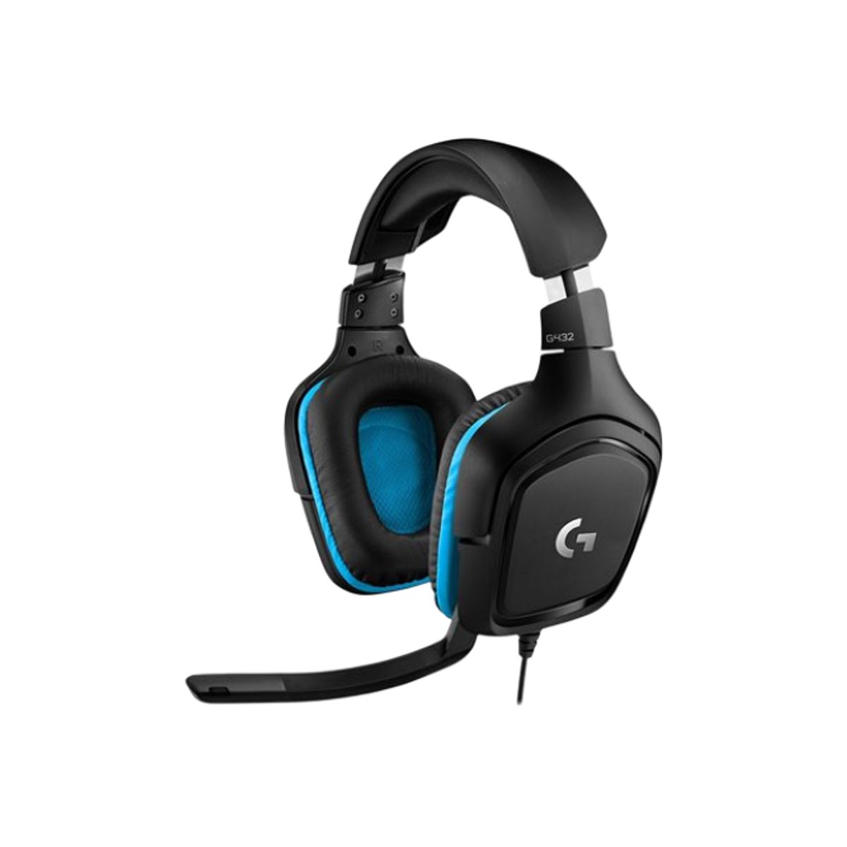 Logitech G432 Audífonos Gamer, Sonido 7.1 Surround, DTS Headphone:X 2.0, Micrófono con Cancelación de Ruido, marca LOGITECH - Foto Principal