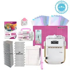 AMERICAN CRAFTS - Encuadernadora UNIVERSAL CINCH + INSUMOS K223