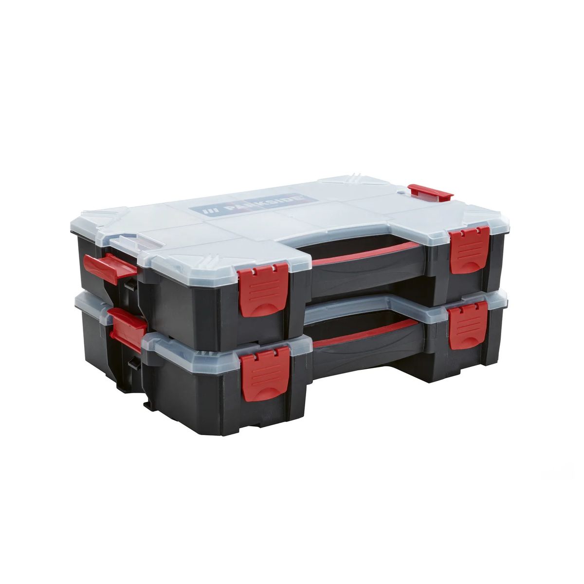 GENERICO - SET de 2 cajas para herramientas o repuestos