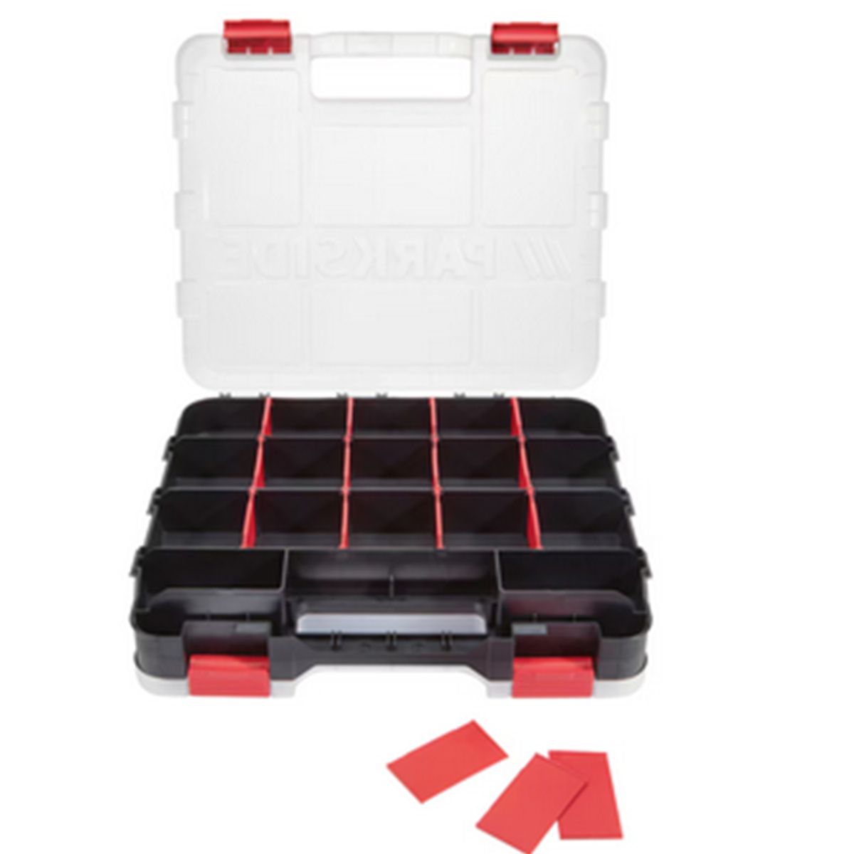 GENERICO - SET de 2 cajas para herramientas o repuestos