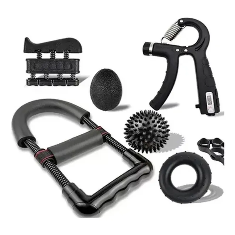 EVERSO - Hand Grip Ejercitador De Manos Fitnes Ajustable 5-60kg