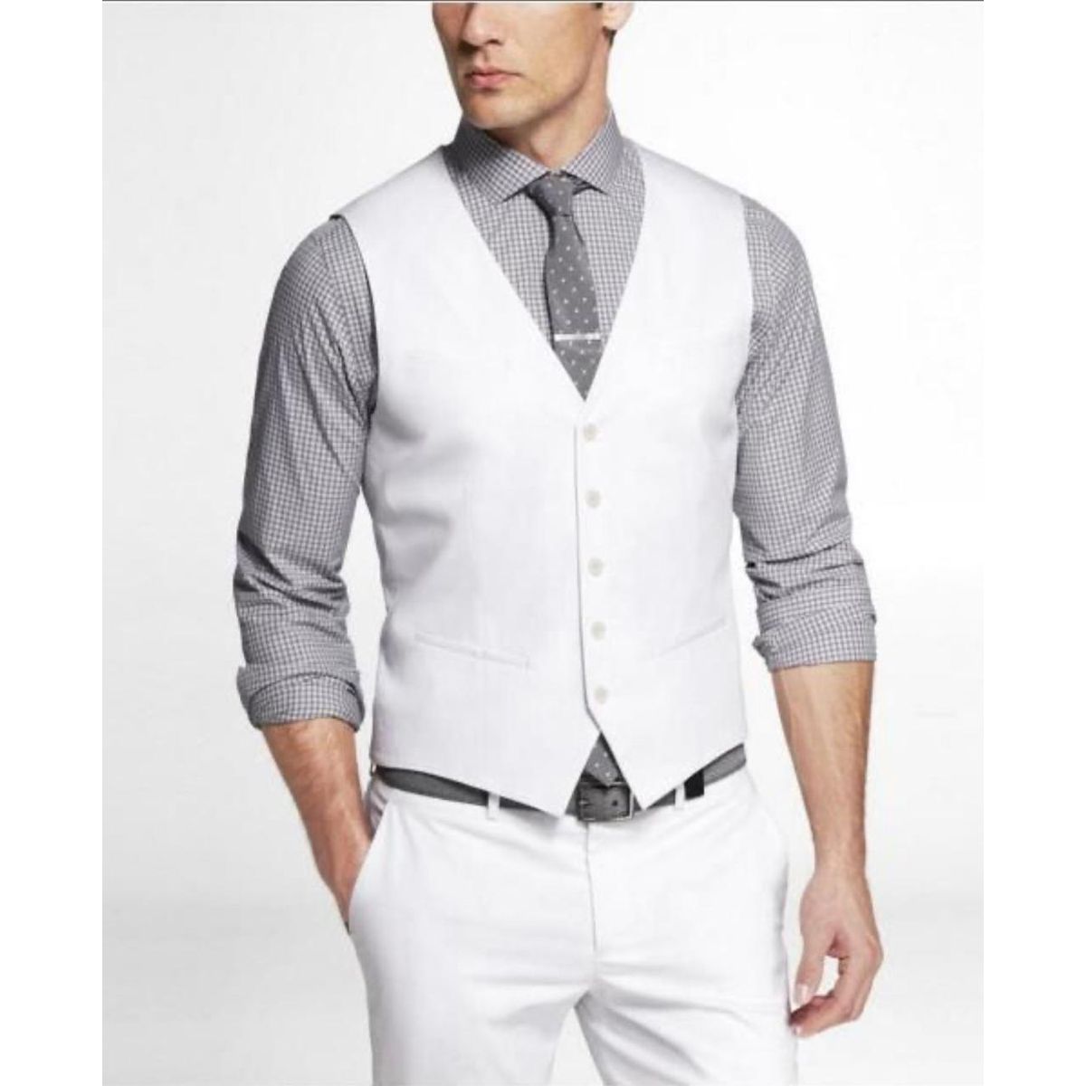 XPRESS RECHARGE - Set de 3 piezas Gillette de vestir , Corbata lisa, camisa blanca