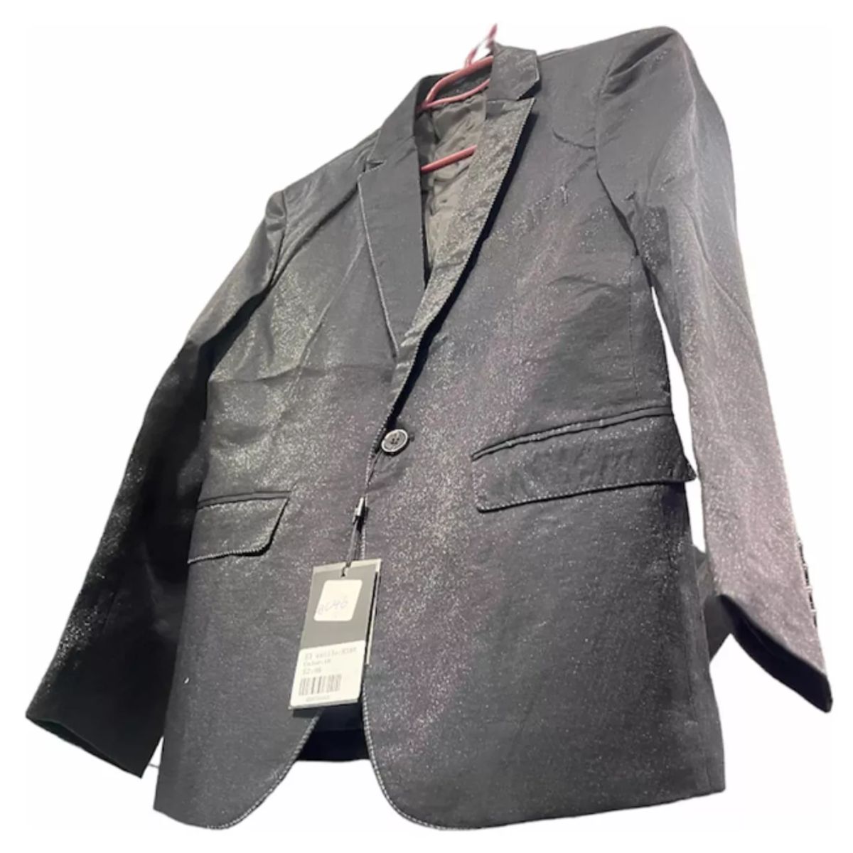 XPRESS RECHARGE - Blazer Brillante Negroburdeo Para Hombre