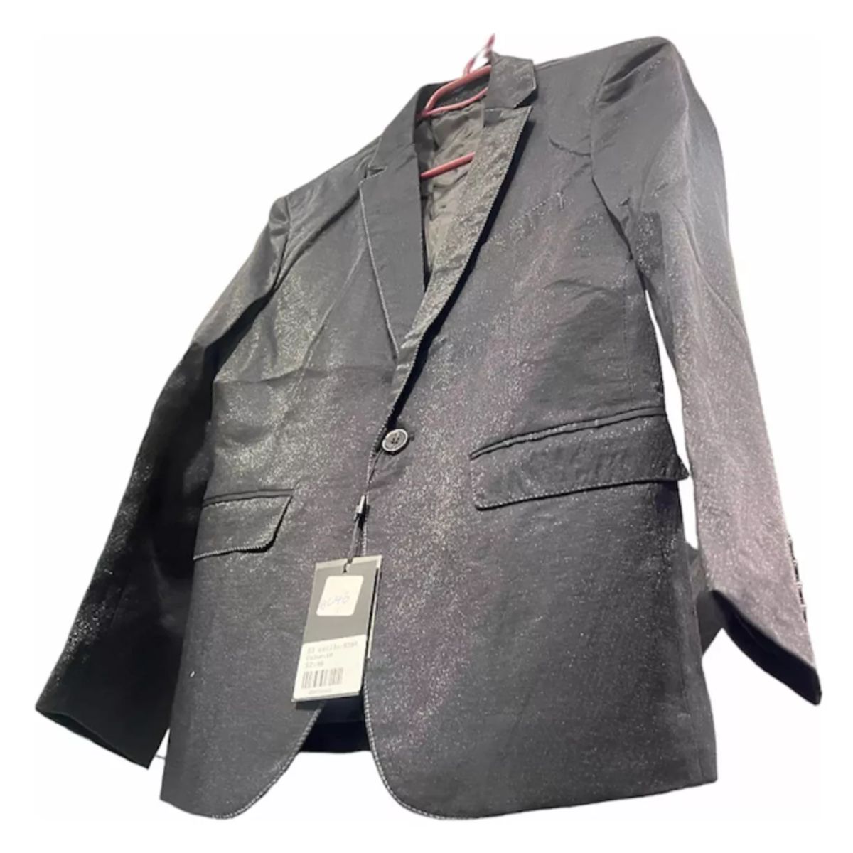 XPRESS RECHARGE - Blazer Brillante Negroburdeo Para Hombre