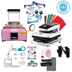 GENERICO - Kit Estampadoras + button press k234