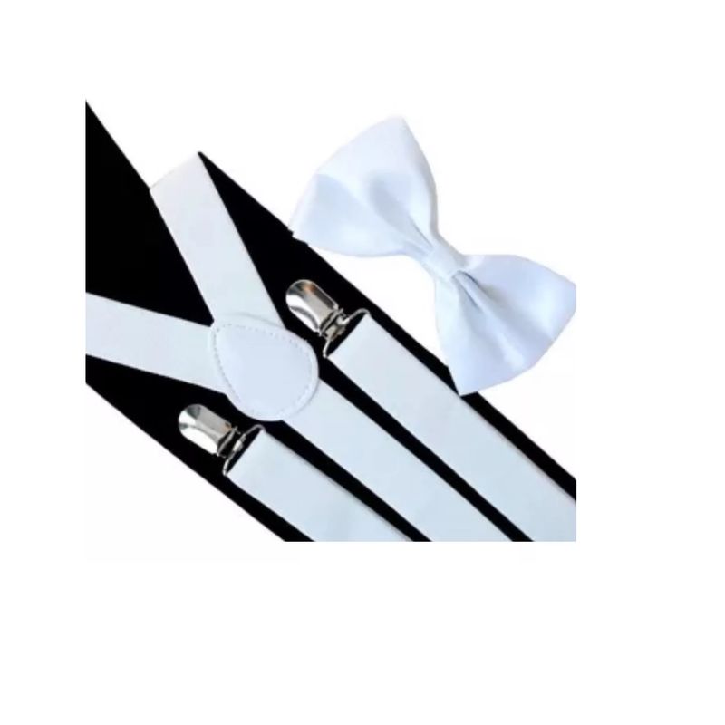 XPRESS RECHARGE - Set Suspensores  + humita corbatin para niños y niñas