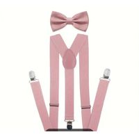Set Suspensores + humita corbatin para niños y niñas