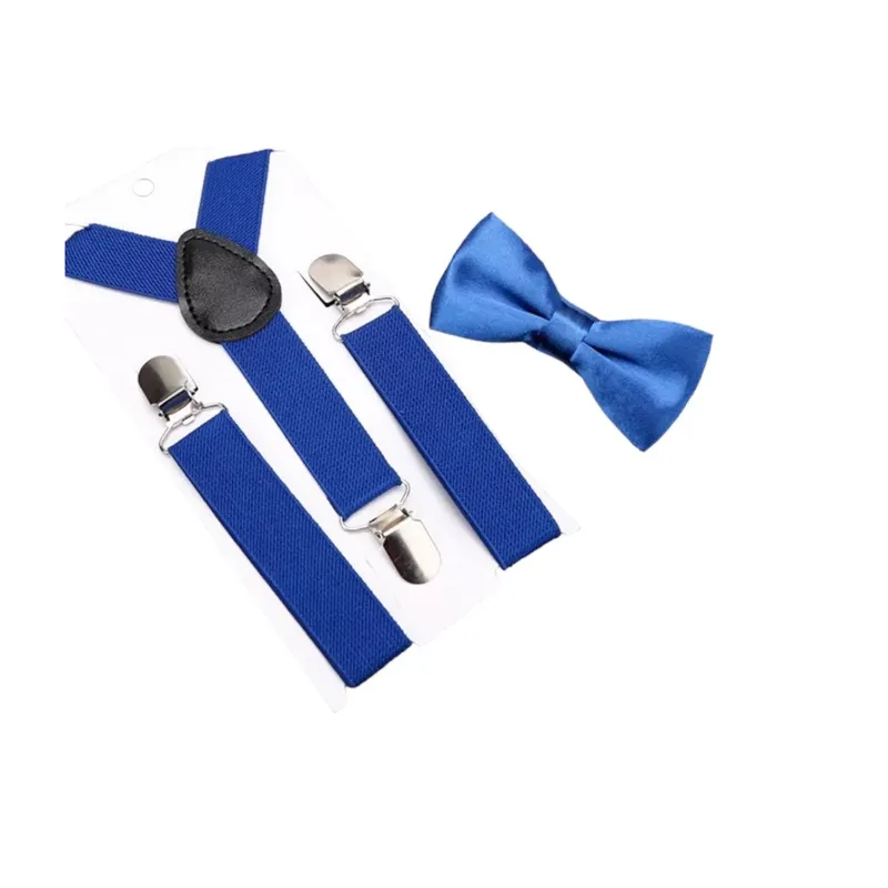 XPRESS RECHARGE - Set Suspensores  + humita corbatin para niños y niñas