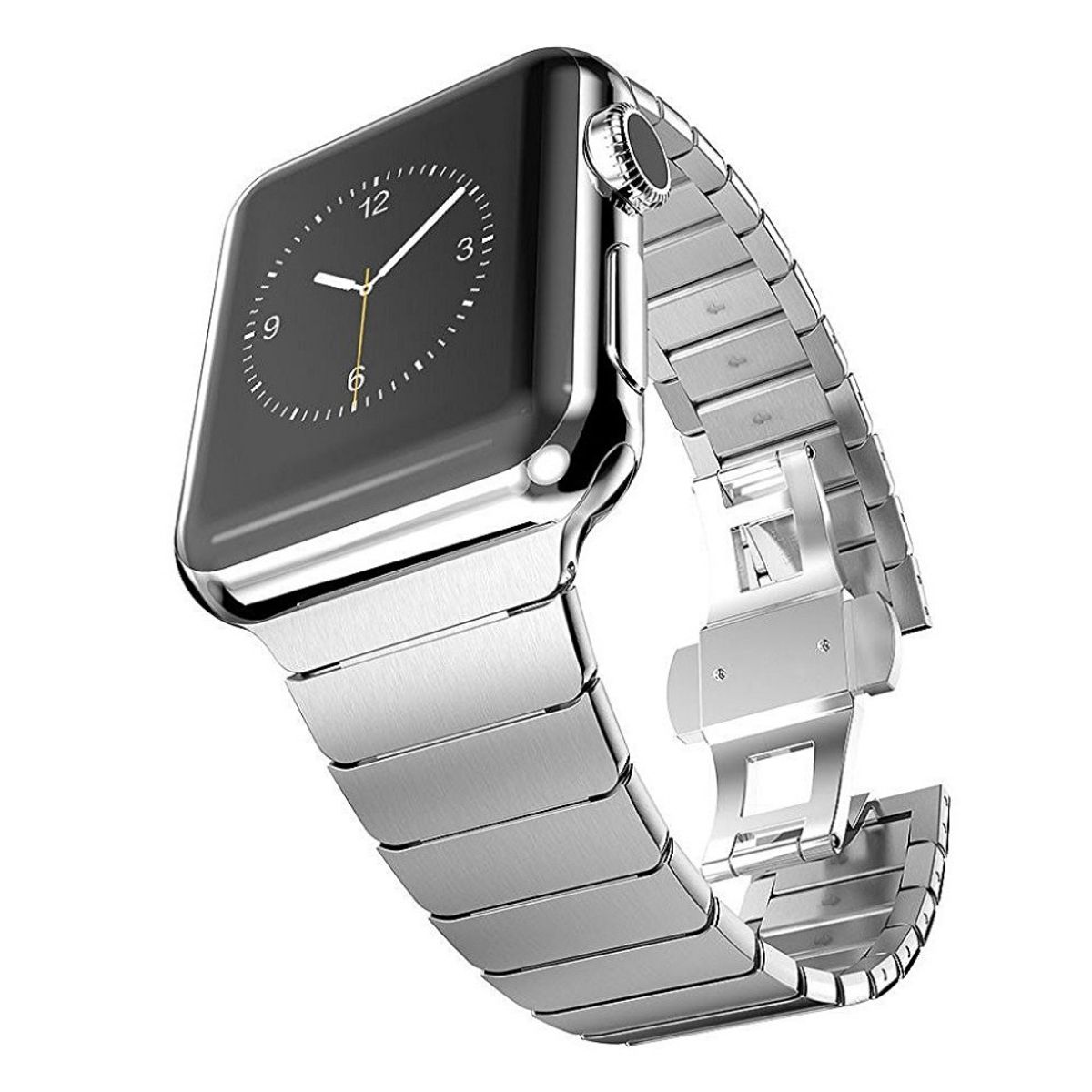 GENERICO - Correa Apple Watch Stainless Steel-Silver 46mm