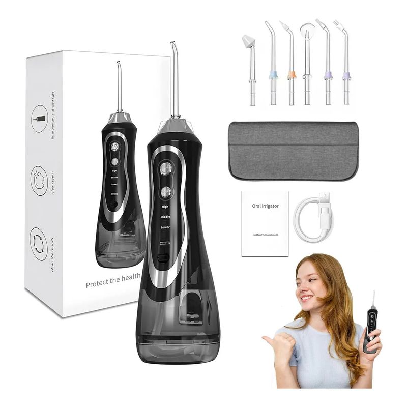 GENERICO - Irrigador Bucalwater Flosser Para Limpie Dientes De Manera Científica