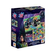 LIGHTYEAR - Juego de Mesa Puzzle 2 en 1 + Ojos de Lince -