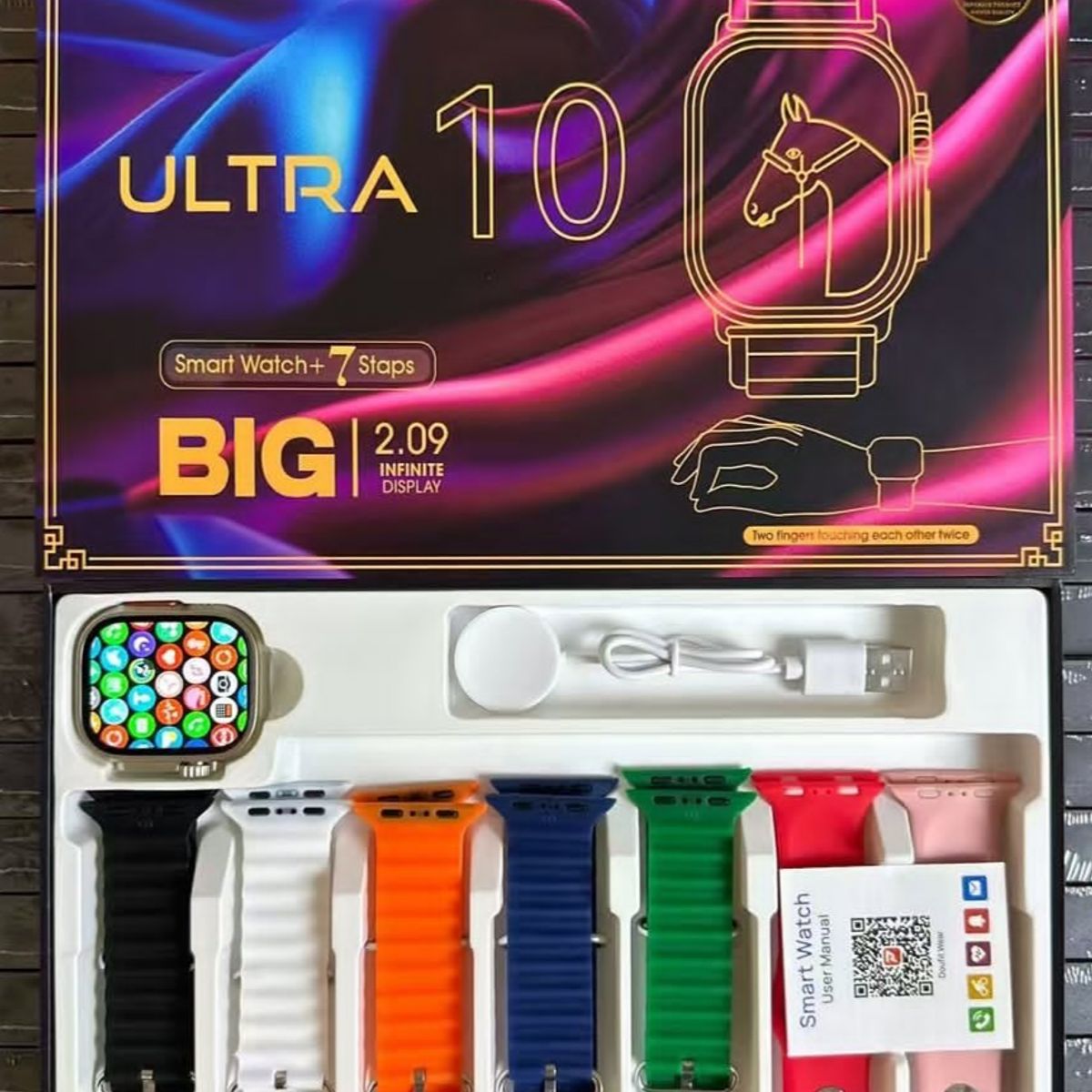 UNIVERSAL - Reloj inteligente smartwatch DT900 PRO ULTRA 10 - 2025