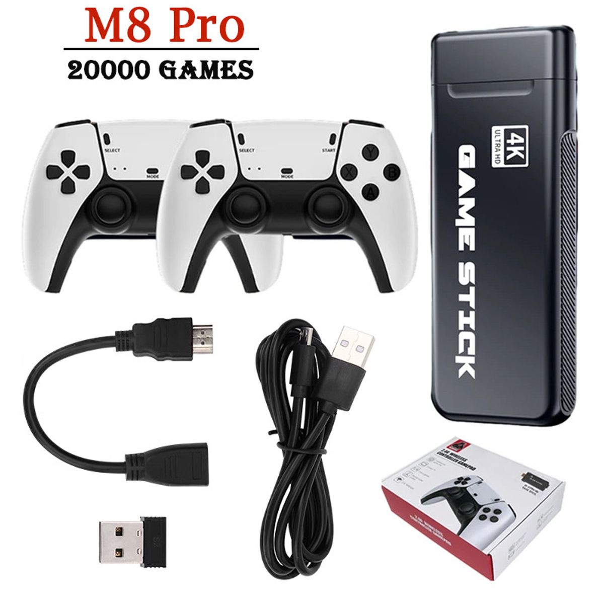 PUREPOWER - La consola de juegos retro M8 pro la consola de videojuegos plug - and - play