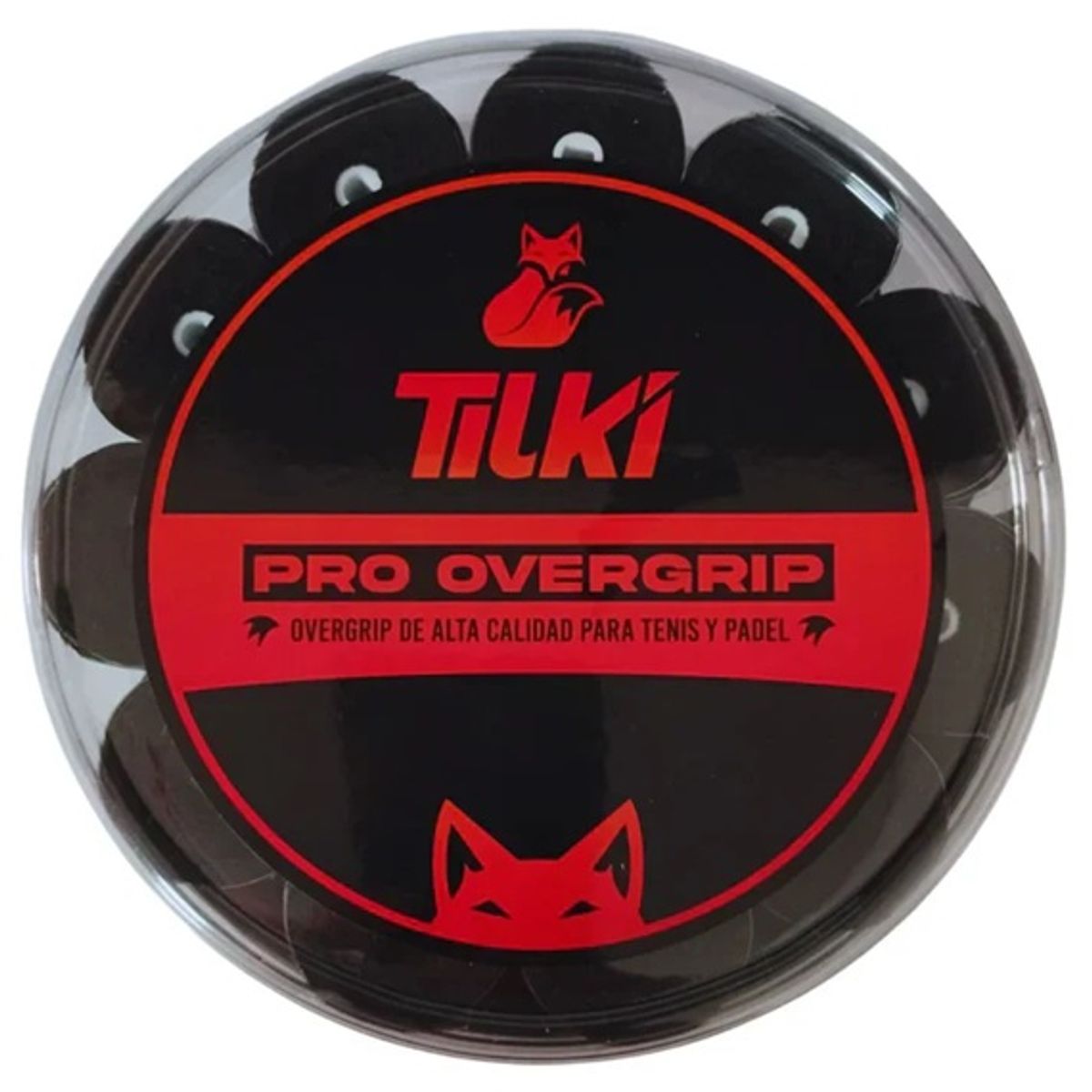 GENERICO - Overgrip Tilki Pro Negro X60 Tenis Padel