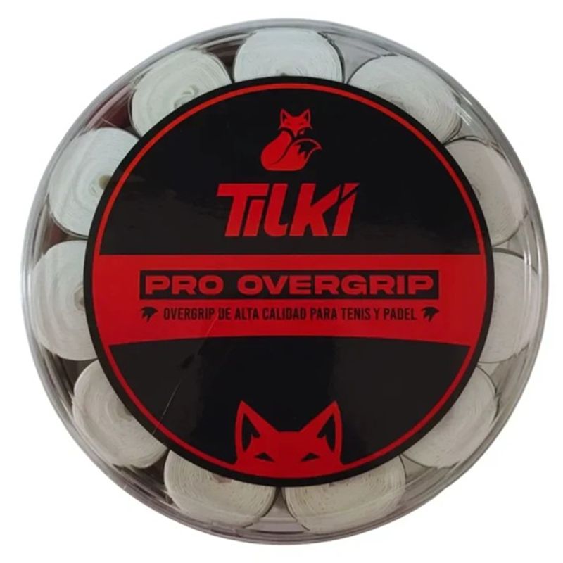 GENERICO - Overgrip Tilki Pro Blanco X30 Tenis Padel